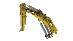 Ultimate 8043 excavator boom arm modification