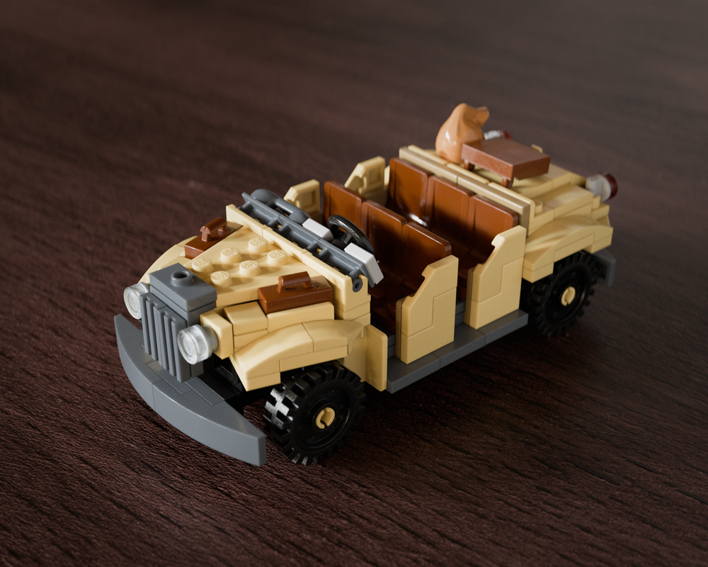 Lego EMV Troop Transport - Indiana Jones Adventure Ride Vehicle