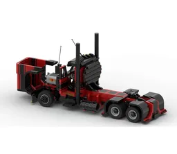 Black&Red Peterbilt 389