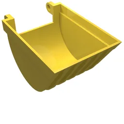 Technic Digger Bucket 8 x 6 / Yellow