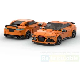 AUDI RS-7 Orange