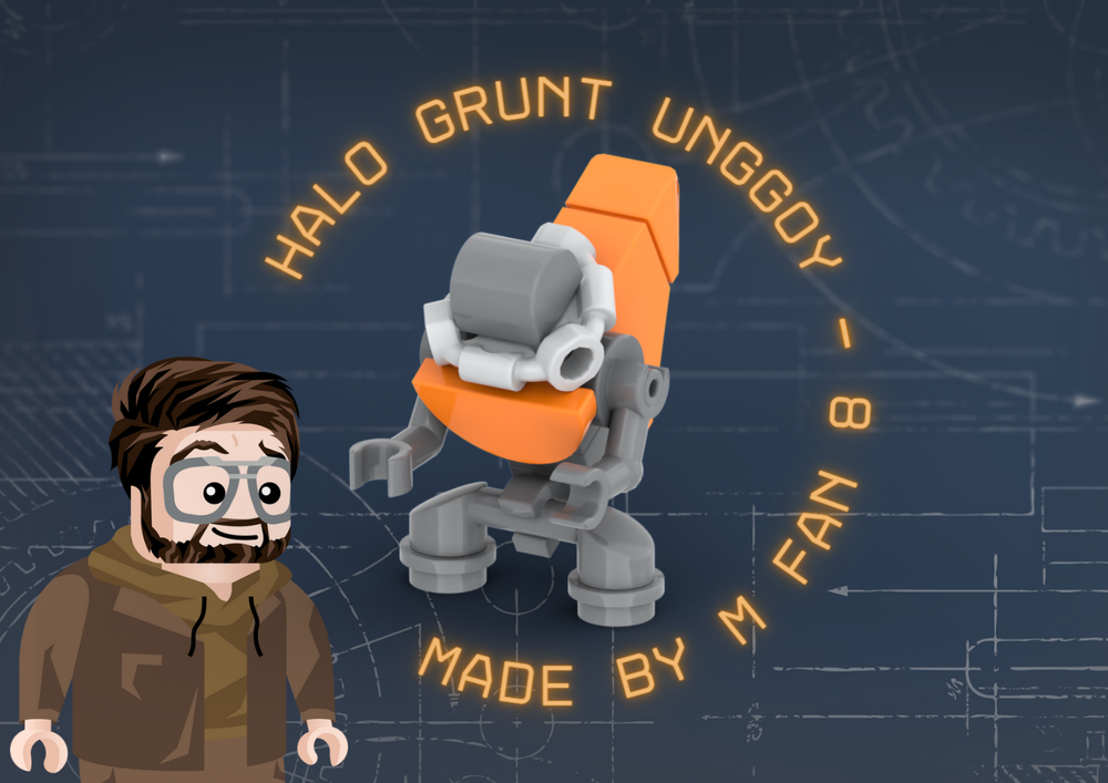 Lego Grunt Unggoy (Minor) - Halo Game