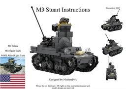 WW2 M3 Stuart Tank Instructions