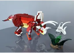 31379 Triceratops sp. (solid, minifig scale)