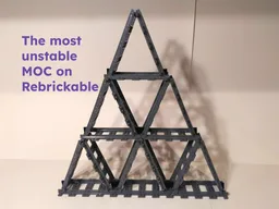 Train Track Card Tower