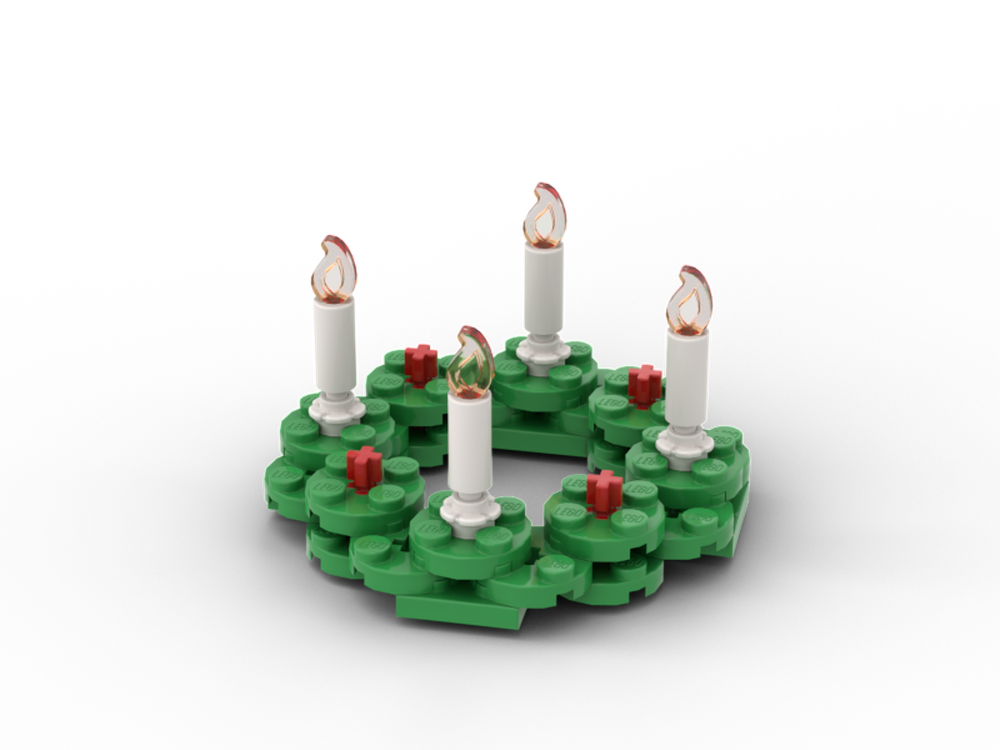 Lego Mini Advent Wreath