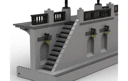 Modular Parisian Promenade - Right corner module