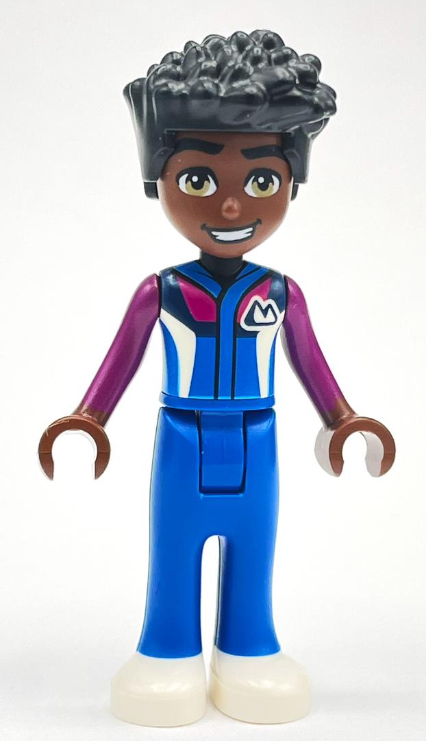 Lego Zac - Blue/Magenta Ski Suit