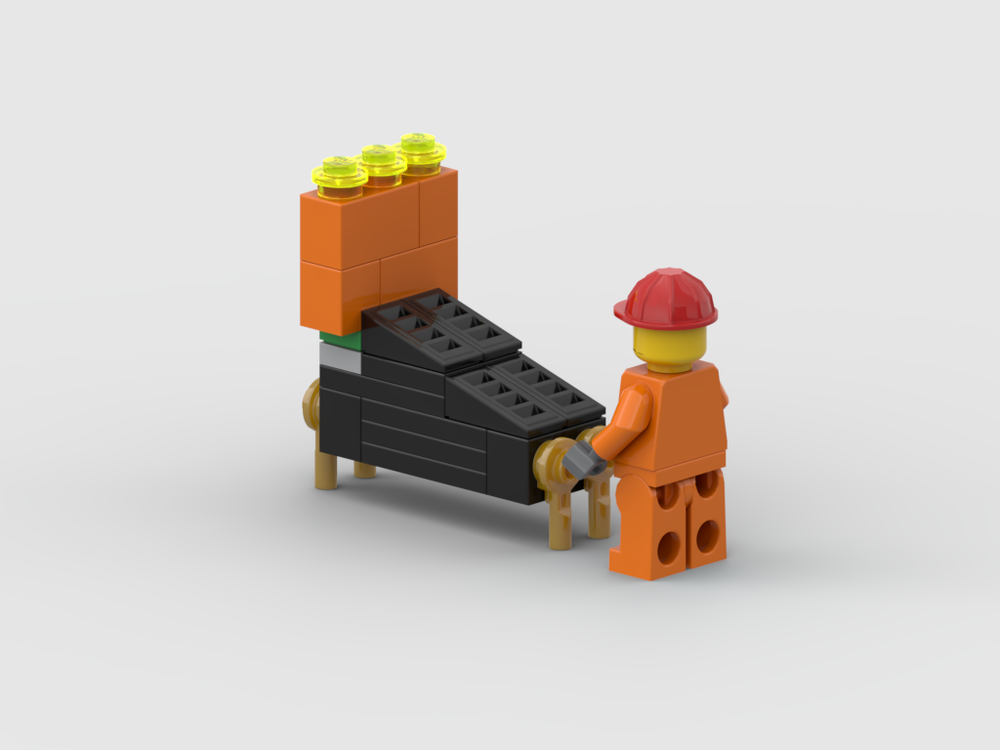 Lego 11022 set - Pinball machine, minifig scale