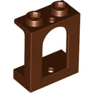 Window 1 x 2 x 2 Castle / Reddish Brown