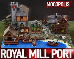 Medieval Mill Port, Addition for Royal Castle