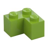 Lego Brick 2 x 2 Corner / Lime