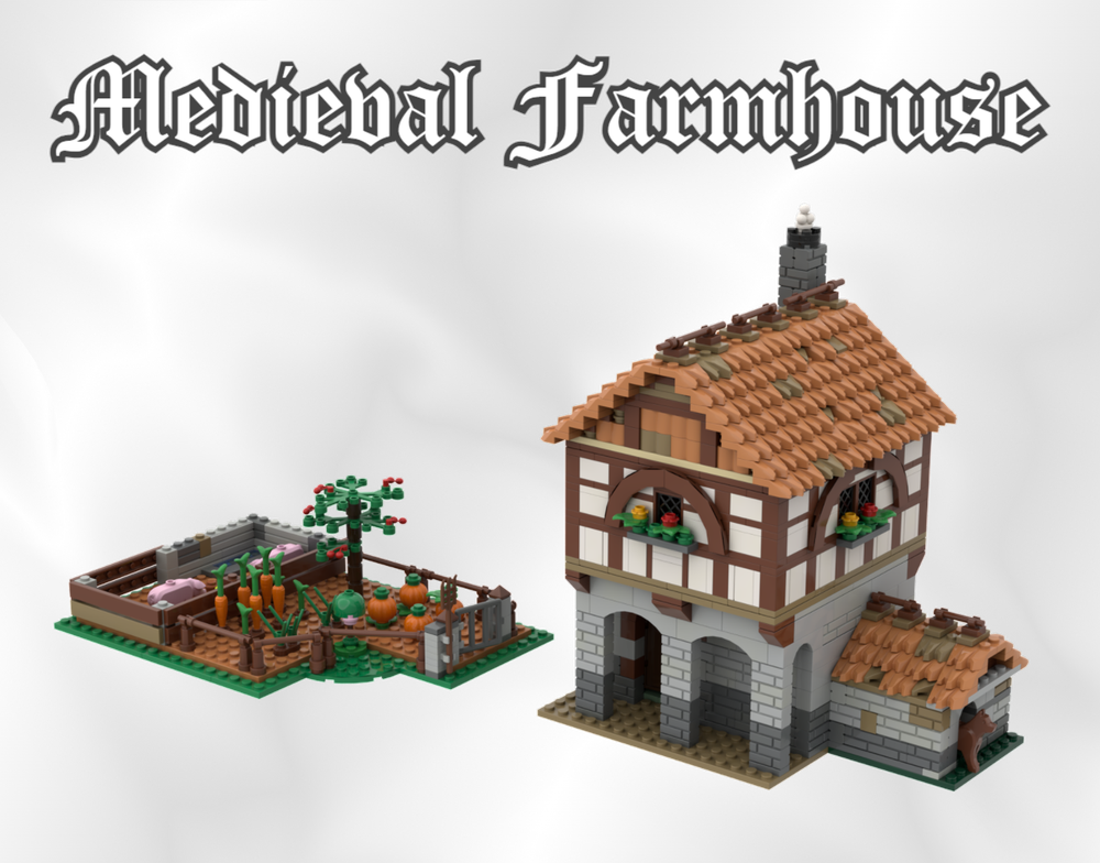 Lego Medieval Farmhouse