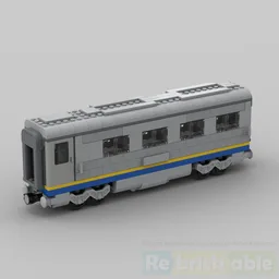 Santa fe passanger train - sleeping car