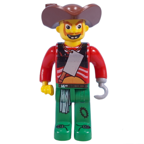 Lego Juniors Midifig, Pirates - Harry Hardtack / Red