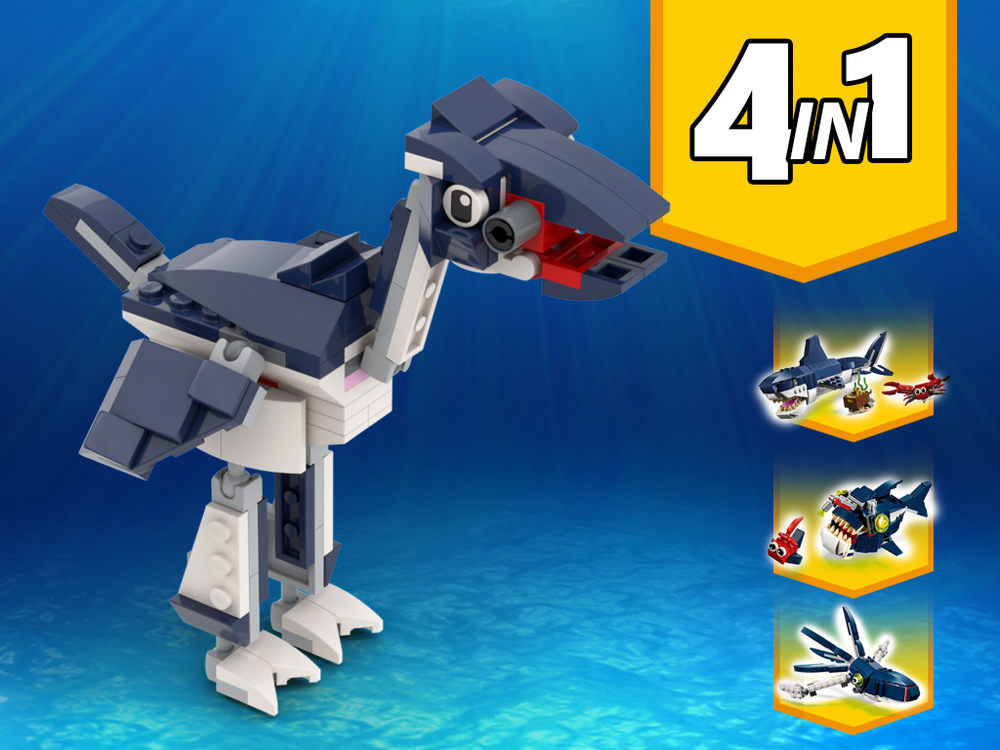 Lego 31088 Ostrich Alternative Build