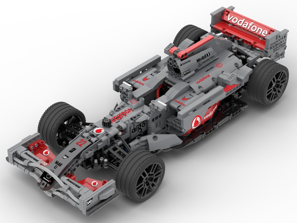 Lego McLaren MP4-23 (8386 Base) 1:10 Scale