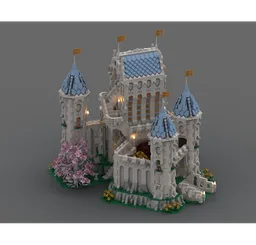 Ivory Fantasy Castle