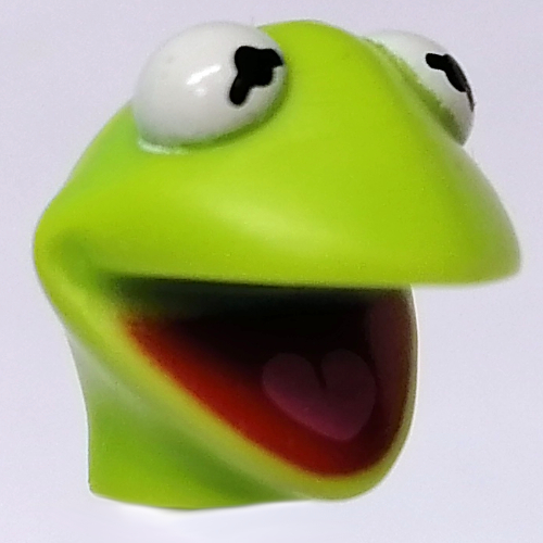 Lego Minifig Head Special (Kermit)