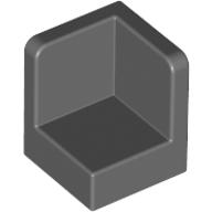 Lego Panel 1 x 1 x 1 Corner / Dark Bluish Gray