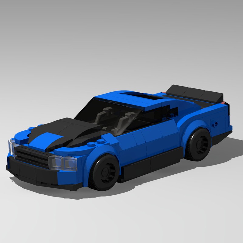 Lego 75891 Chevrolet Camaro ZL1 Race Car 8 Wide Mod