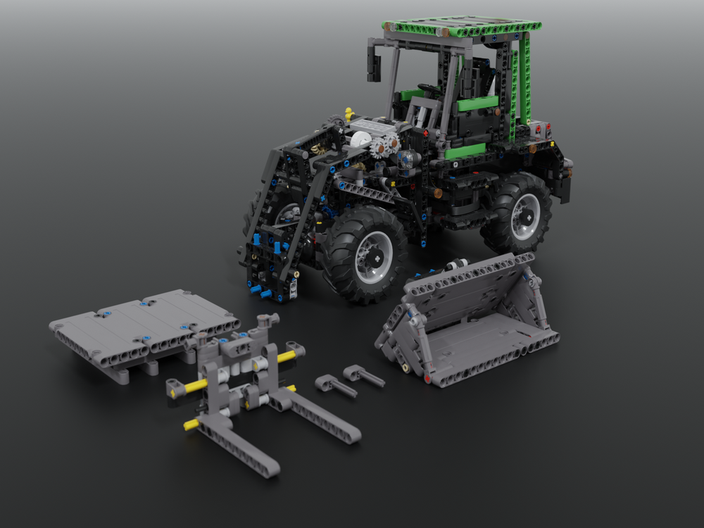 Lego 42129 alternative model, Mini Loader