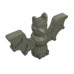Animal, Bat / Dark Gray