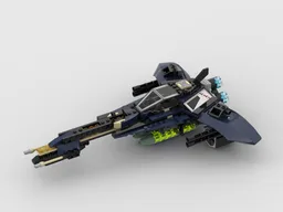 Space Fighter: Navy Blue