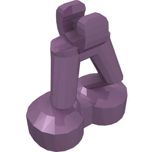 Lego Legs Martian / Sand Purple
