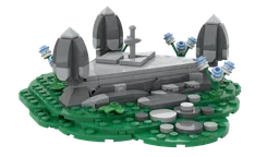 Master Sword Pedestal: from BOTW