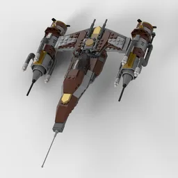 Steampunk N1 Starfighter