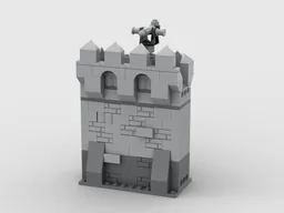 Wall with Сatapult (Modular) v2