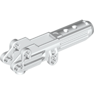 Lego Large Figure Weapon Gun, Body / White