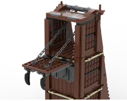 Medieval siege tower