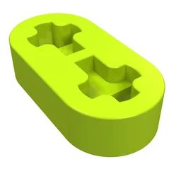Technic Beam 1 x 2 Thin / Lime
