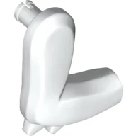 Animal Body Part, Dinosaur, Arm, Right, with Elbow Spikes / White