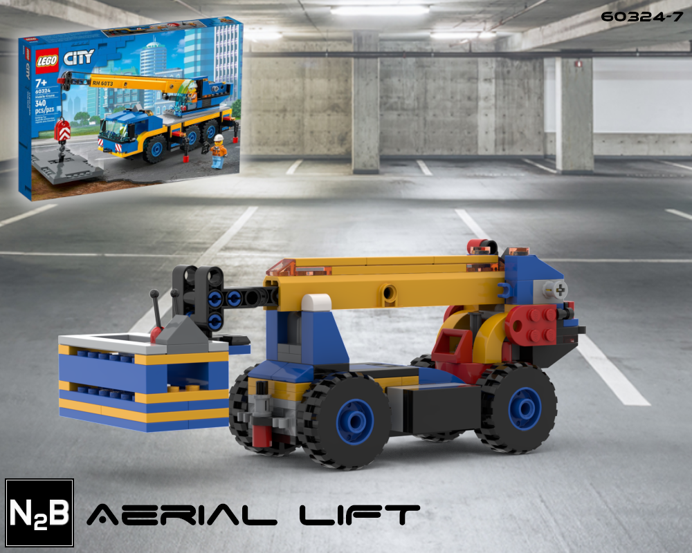 Lego Aerial Platform - Alternate build 7 Lego 60324