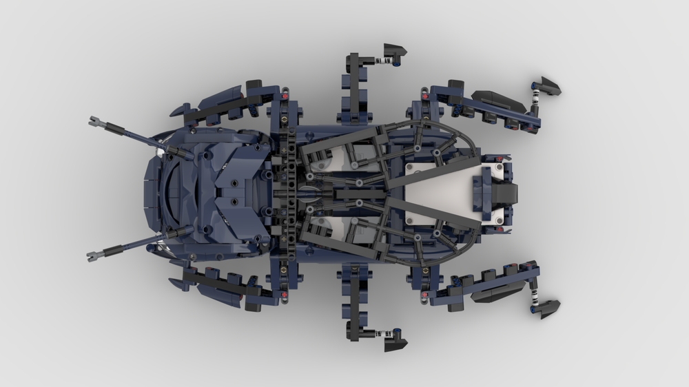 Lego Blue Beetle powered
