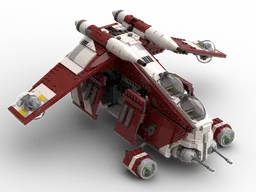 Republic Gunship - Coruscant Guard