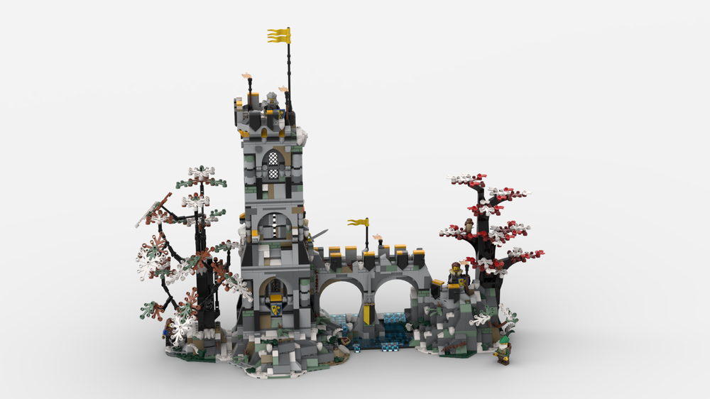 Lego Watchtower of Axe Knight's Lost Kingdom