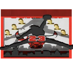 Michael Jordan Tribute Shadowbox