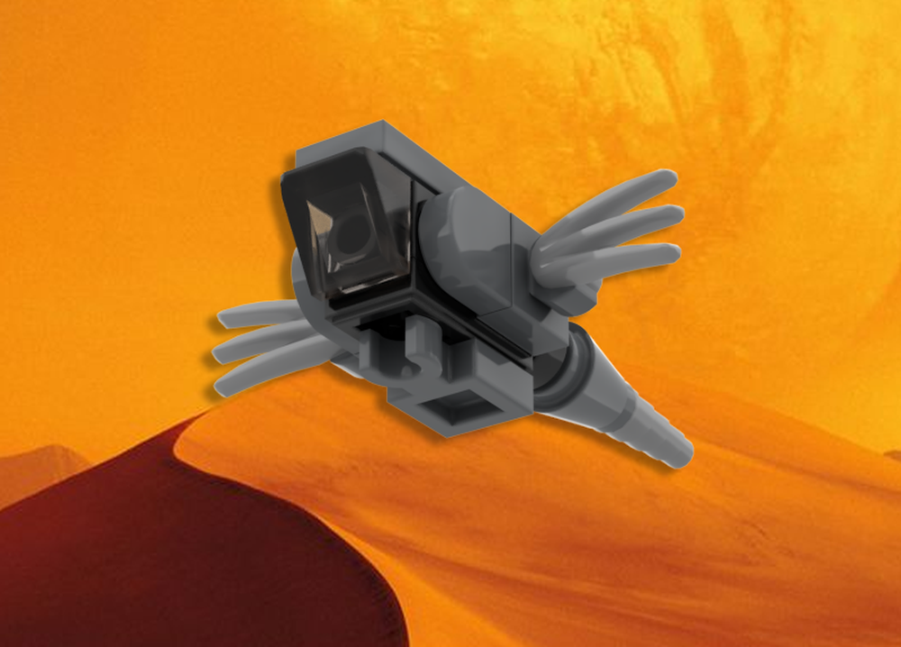 Lego Microscale Ornithopter from Dune