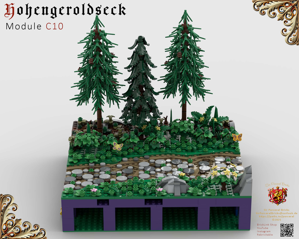 Lego C10 Castle Hohengeroldseck - Path