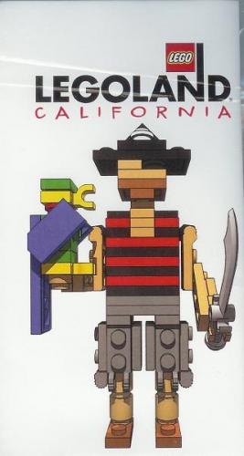 Lego Legoland Pirate with Parrot (Legoland California)