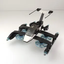 Orange Low Altitude Speeder