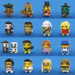 CMF Series 2 BrickHeadz Bundle