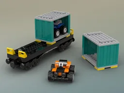 Flatbed Car + Cargo (24L)