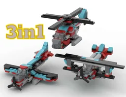 31146 Flying Adventures 3in1