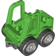 Duplo Street Sweeper, with Wheel / Bright Green
