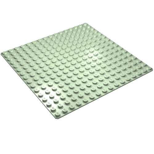 Lego Baseplate 16 x 16 / Light Green